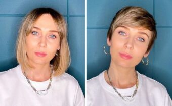 Женщины до и после встречи с мастером, чьи руки творят чудеса