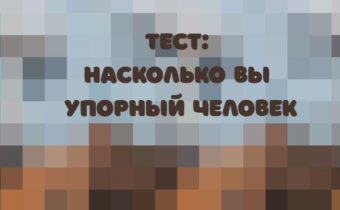 Тест: насколько вы упорный человек