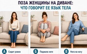Поза женщины на диване: что говорит ее язык тела