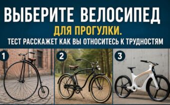 Выберите велосипед для прогулки — тест расскажет, как вы относитесь к трудностям