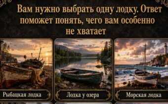 Какая лодка притягивает вас сильнее всего? Ответ покажет вашу скрытую внутреннюю потребность