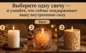 Выберите одну свечу и узнайте, что сейчас поддерживает вашу внутреннюю силу
