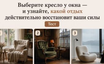 Тест: выберите кресло у окна и узнайте, какой отдых действительно восстановит ваши силы