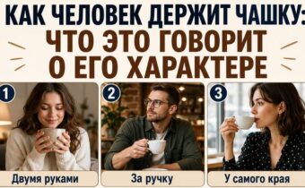 Как человек держит чашку: что это говорит о его характере