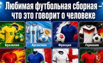 Тест: любимая футбольная сборная — что это говорит о человеке