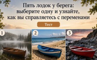 Тест: выберите лодку у берега и узнайте, как вы справляетесь с переменами