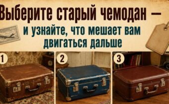 Выберите старый чемодан — и узнайте, что мешает вам двигаться дальше