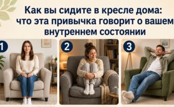 Как вы сидите в кресле дома: что эта привычка говорит о вашем внутреннем состоянии