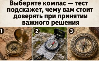 Выберите компас — тест подскажет, чему вам стоит доверять при принятии важного решения