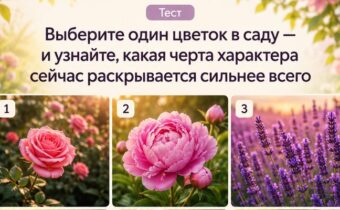 Тест: выберите один цветок в саду и узнайте, какая черта характера сейчас раскрывается сильнее всего