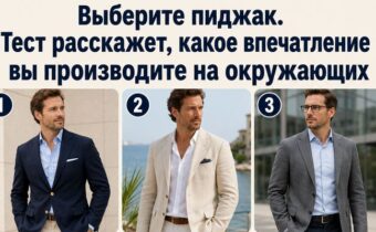 Выберите пиджак — и узнайте, какое впечатление вы производите на окружающих