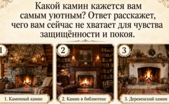 Какой камин кажется вам самым уютным? Ответ расскажет, чего вам сейчас не хватает для чувства защищённости и покоя