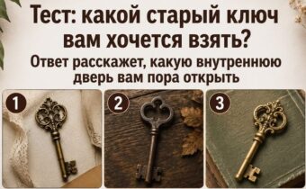 Тест: какой старый ключ вам хочется взять? Ответ расскажет, какую внутреннюю дверь вам пора открыть