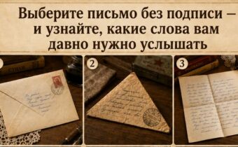 Выберите письмо без подписи — и узнайте, какие слова вам давно нужно услышать