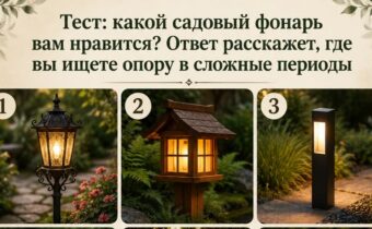 Тест: какой садовый фонарь вам нравится? Ответ расскажет, где вы ищете опору в сложные периоды