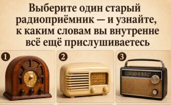 Выберите старый радиоприёмник — и узнайте, к каким словам вы внутренне всё ещё прислушиваетесь