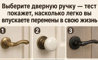 Выберите дверную ручку — тест покажет, насколько легко вы впускаете перемены в свою жизнь
