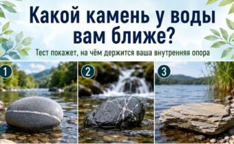 Выберите камень у воды — и узнайте, на чём держится ваша внутренняя опора