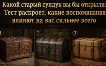 Выберите старый сундук — и узнайте, какие воспоминания влияют на вас сильнее всего