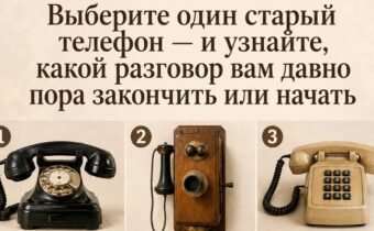Тест: выберите старый телефон и узнайте, какой разговор вам давно пора закончить или начать