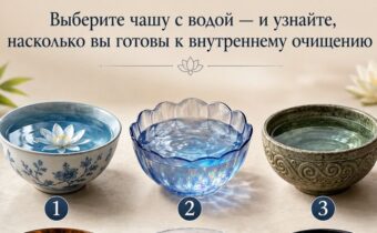 Этот тест раскроет ваш путь к внутреннему обновлению: выберите чашу с водой