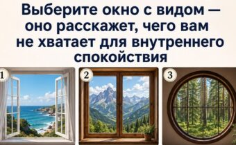Выберите окно с видом — оно расскажет, чего вам не хватает для внутреннего спокойствия