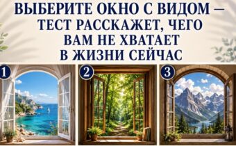Какой вид из окна вас притянул? Ответ покажет вашу скрытую потребность