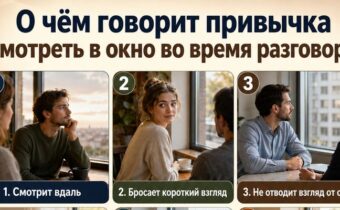 О чём говорит привычка смотреть в окно во время разговора