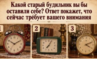 Какой старый будильник вы бы оставили себе? Ответ покажет, что сейчас требует вашего внимания