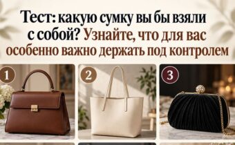 Тест: какую сумку вы бы взяли с собой? Узнайте, что для вас особенно важно держать под контролем