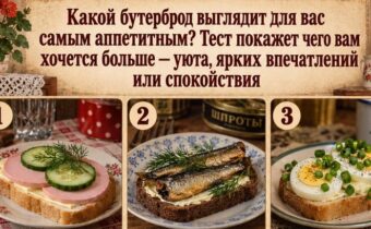 Какой бутерброд выглядит для вас самым аппетитным? Тест покажет, чего вам хочется больше — уюта, ярких впечатлений или спокойствия