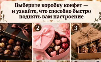 Выберите коробку конфет — и узнайте, что способно быстро поднять вам настроение