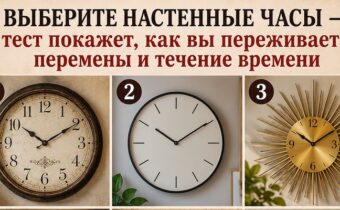Выберите настенные часы — тест покажет, как вам лучше переживать перемены и течение времени