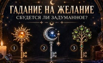 Гадание на желание: выберите ключ и узнайте, сбудется ли задуманное