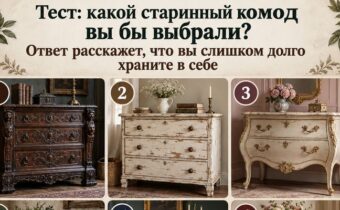 Тест: какой старинный комод вы бы выбрали? Ответ расскажет, что вы слишком долго храните в себе