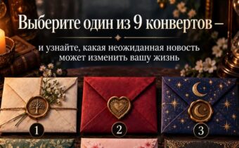 Выберите один из 9 конвертов — и узнайте, какая неожиданная новость может изменить вашу жизнь