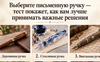 Выберите письменную ручку — тест покажет, как вам лучше принимать важные решения