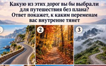 Какую из этих дорог вы бы выбрали для путешествия без плана? Ответ покажет, к каким переменам вас внутренне тянет