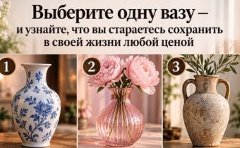 Выберите одну вазу — и узнайте, что вы стараетесь сохранить в своей жизни любой ценой