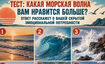 Тест: какая морская волна вам нравится больше? Ответ расскажет о вашей скрытой эмоциональной потребности